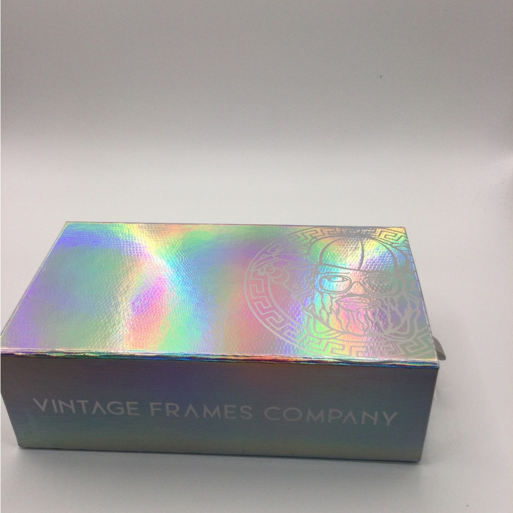 Vintage Frames Company Holographic Sunglass Case - Iridescent